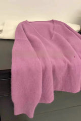 Women?s knitted pullover sweater