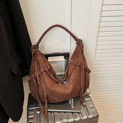 Womens Suede Bag - fairypeony