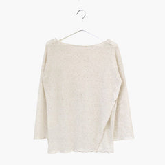 South Korea Chic Idle Style Thin Ice Silk Long Sleeve Knitwear