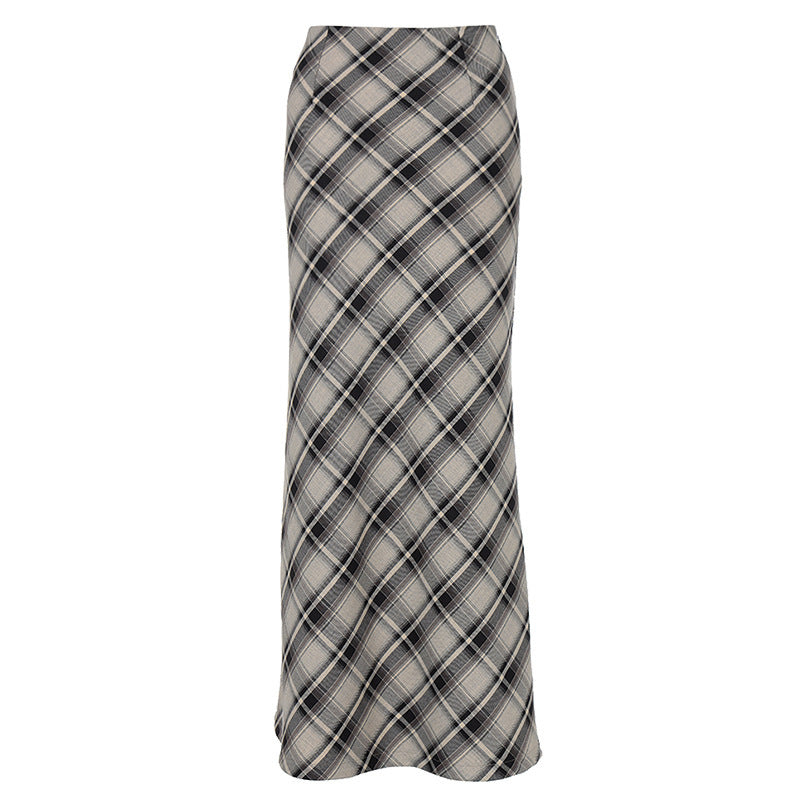 Vintage 2000's Plaid Maxi Skirt