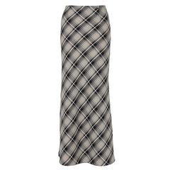 Vintage 2000's Plaid Maxi Skirt