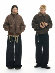 Retro Men's Cotton-Padded Jacket