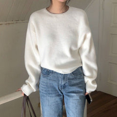High-End Loose Fit Pullover Sweater