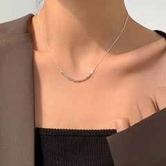 Starfish pearl necklace