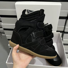 casual high-top sneakers