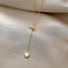 Love Titanium Steel Necklace - fairypeony