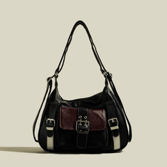 Vintage Pu Leather Y2K Crossbody Bag