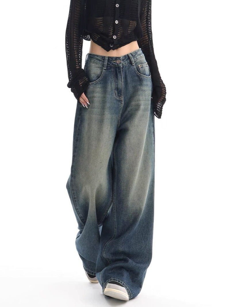 Vintage Wash 90's Baggy Boyfriend Jeans