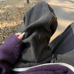 Fleece-Lined Wide-Leg Pants