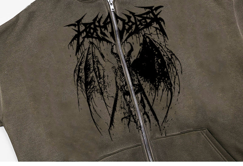 Loose Street Hoodie Sweatshirt, , women clothing, loose-street-hoodie-sweatshirt, , fairypeony