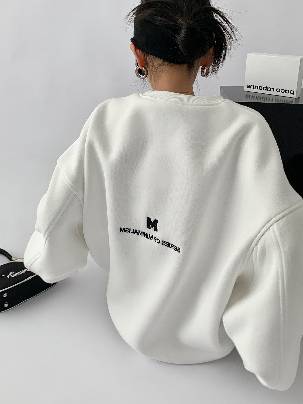 Punk Long Sleeve Graphic Sweatshirt, , women clothing, punk-long-sleeve-graphic-sweatshirt, , fairypeony