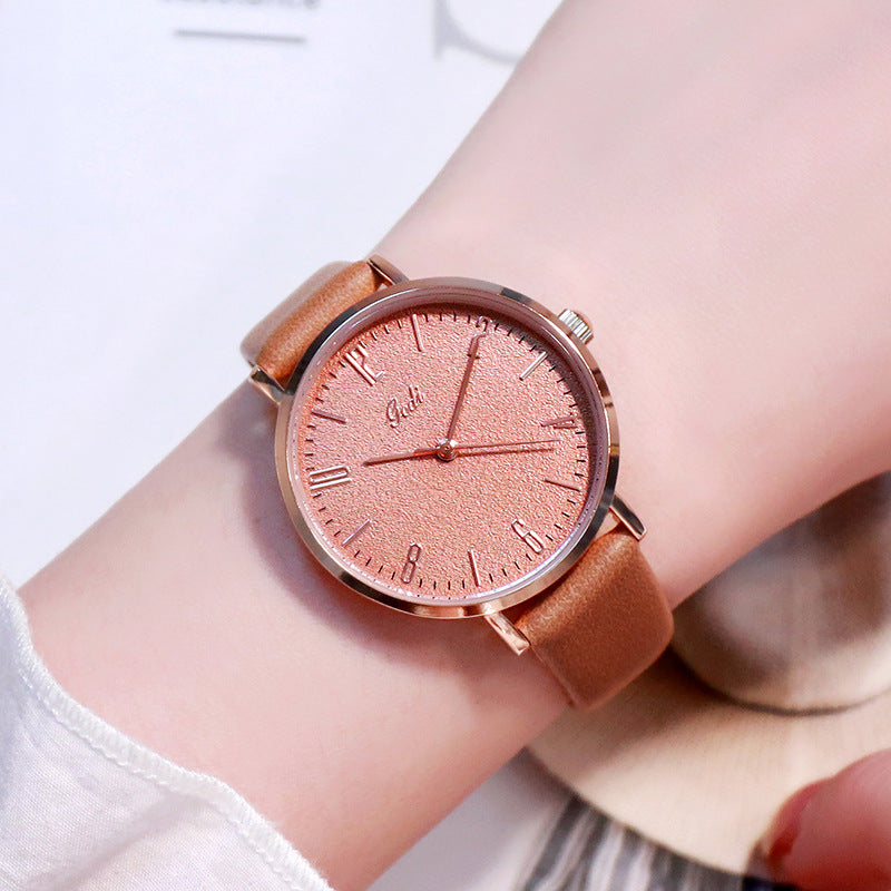 Gypsophila Student Simple Belt Waterproof Watch, , women clothing, gypsophila-student-simple-belt-waterproof-watch, , fairypeony