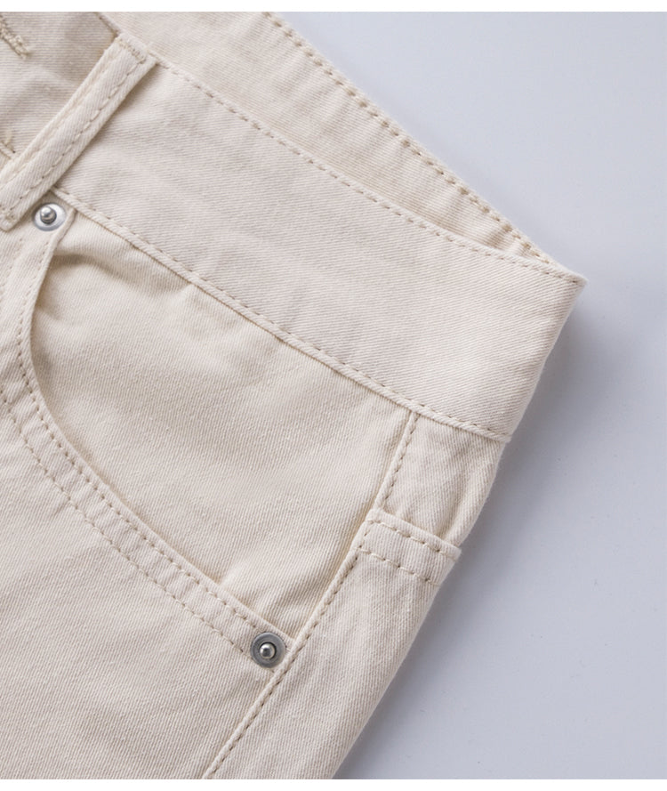 Casual Mopping Khaki Straight-leg Pants, , women clothing, casual-mopping-khaki-straight-leg-pants, khaki, fairypeony