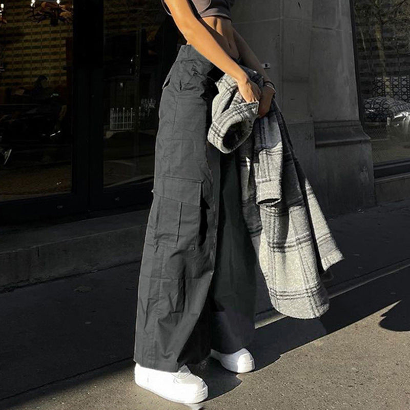 Fold Over Waist Straight Leg Pants, , women clothing, fold-over-waist-straight-leg-pants, , fairypeony