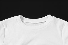 Splash Print Grunge Crop Top - fairypeony