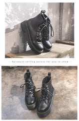 British Style Boots, , women clothing, retro-british-style-high-top-korean-womens-boots, , fairypeony