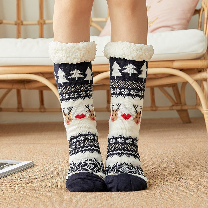 Christmas Socks Female Mid-tube Floor Socks, , women clothing, christmas-socks-female-mid-tube-floor-socks, , fairypeony
