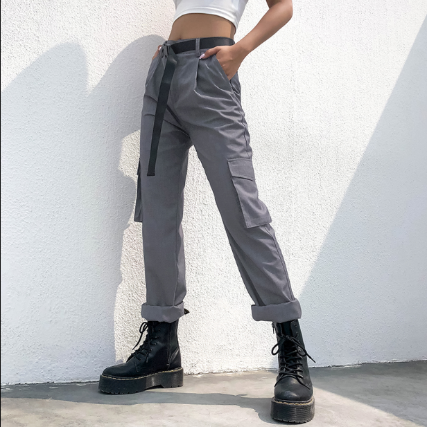 trousers mix and match design loose pocket, , women clothing, trousers-mix-and-match-design-loose-pocket, , fairypeony