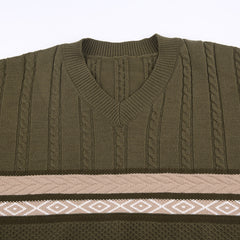 Fairygrunge Cozy Striped Downtown Sweater - fairypeony