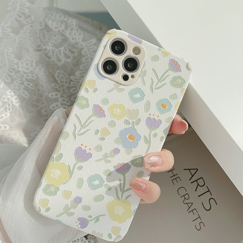 Leather Grain Phone Case, , women clothing, leather-grain-phone-case, , fairypeony