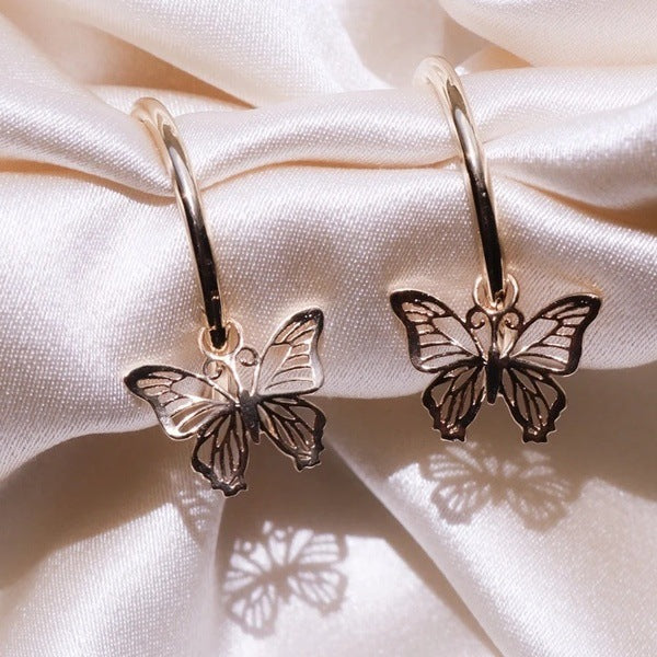 Exquisite butterfly earrings, , women clothing, exquisite-butterfly-earrings, , fairypeony