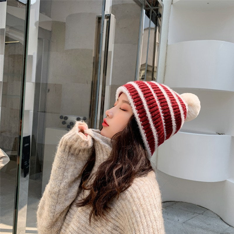 Fashionable Woolen Hat, , women clothing, fashionable-woolen-hat, , fairypeony