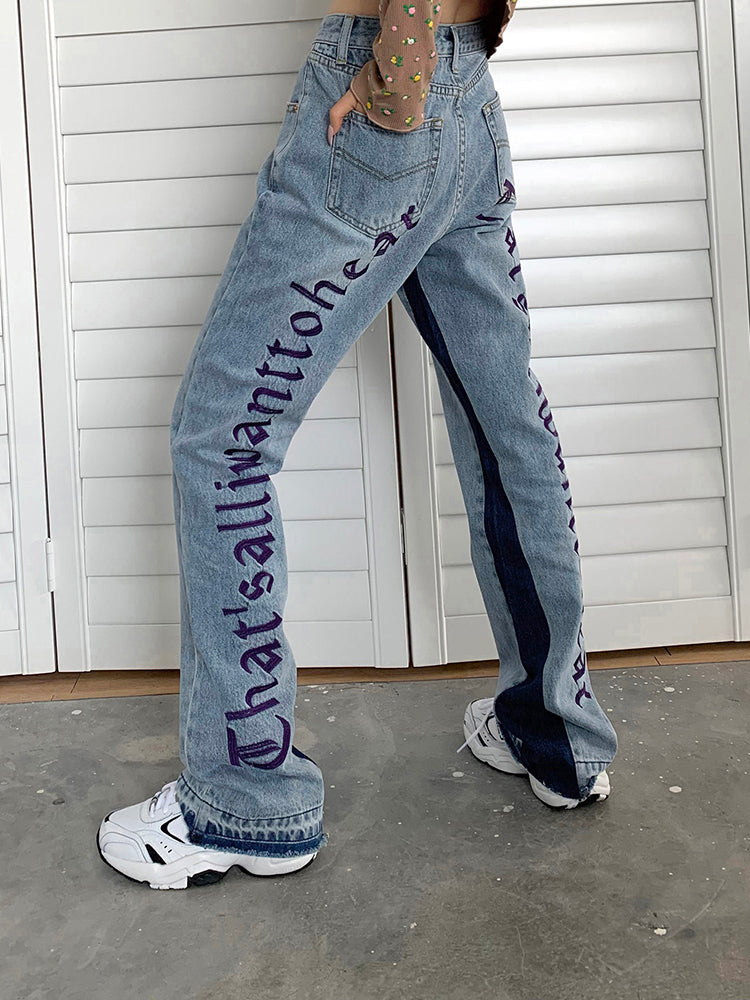 High Waist Hot Girl Jeans Female Design, , women clothing, high-waist-hot-girl-jeans-female-design, , fairypeony