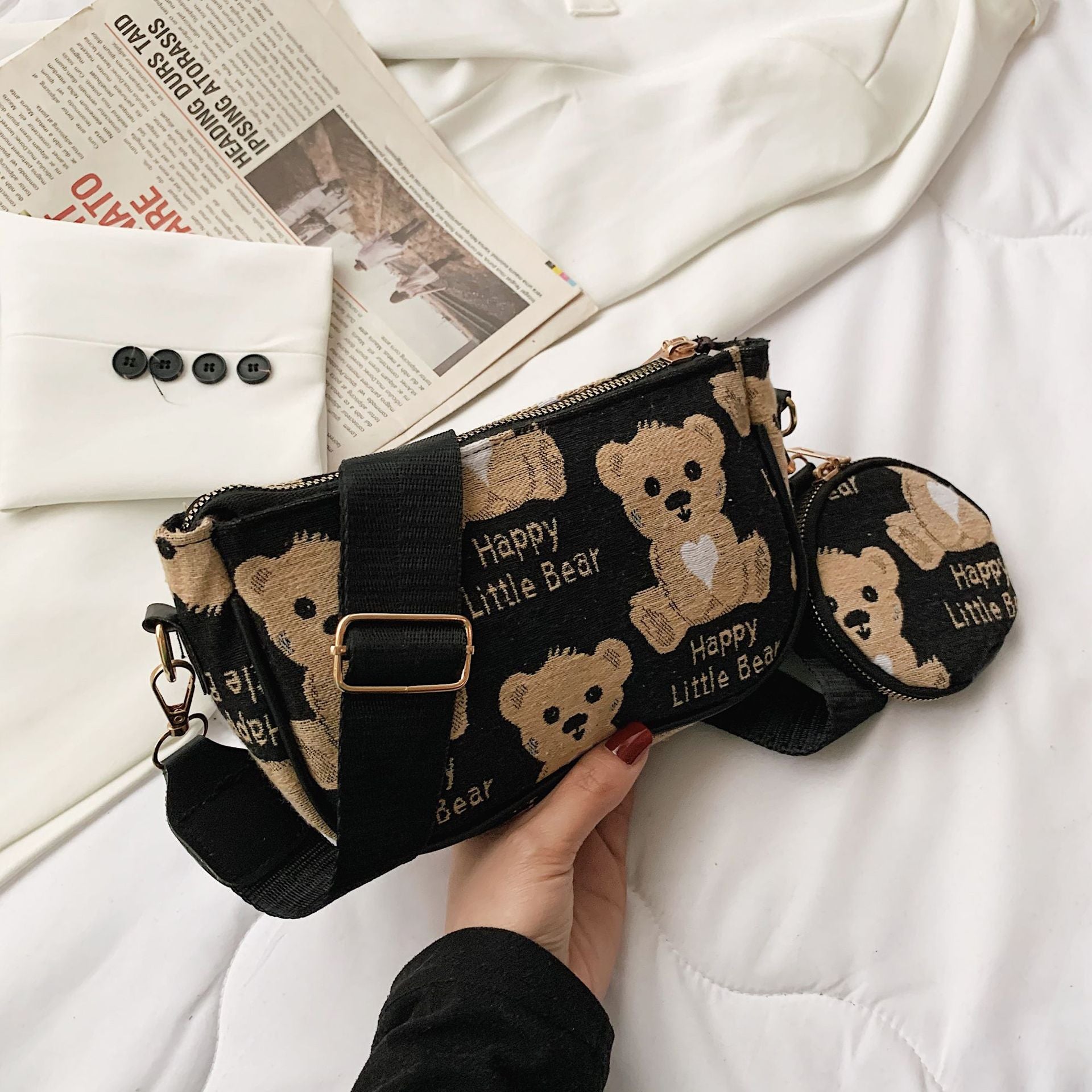 Simple One-Shoulder Bag, , women clothing, simple-one-shoulder-bag, , fairypeony