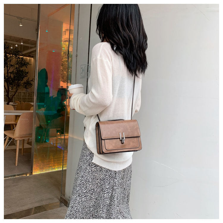 classic retro wild horizontal square handbag, , women clothing, classic-retro-wild-horizontal-square-handbag, , fairypeony