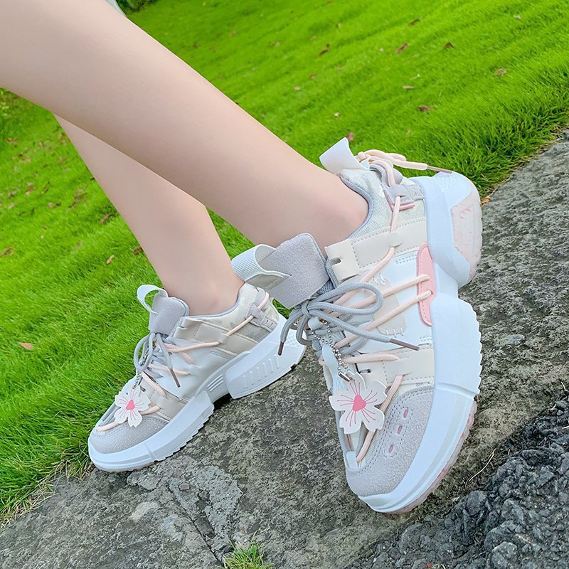 Korean Fashion Net Celebrity Platform Sneakers, , women clothing, korean-fashion-net-celebrity-platform-sneakers, , fairypeony