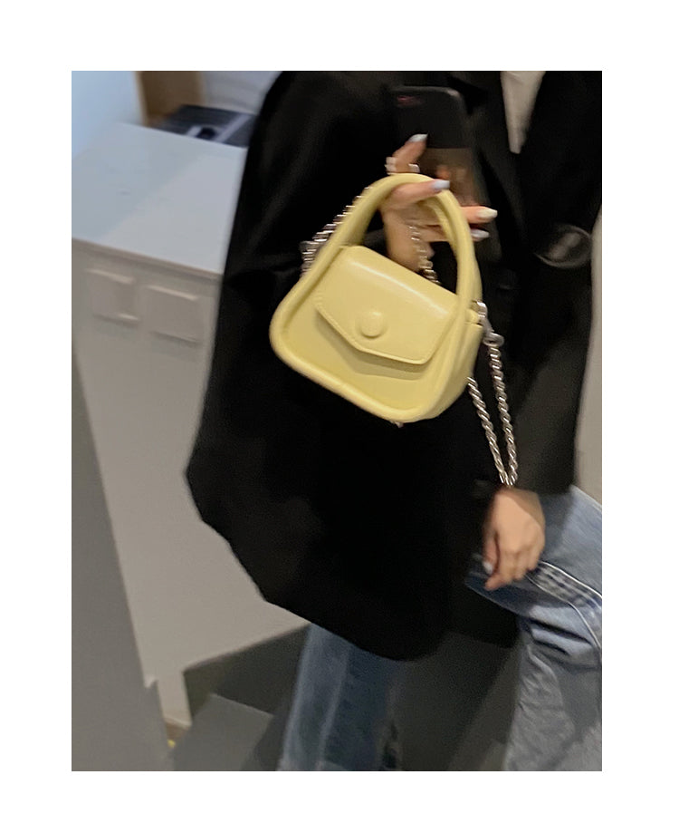 Underarm Bag Blue All-match Chain Crossbody Bag, , women clothing, underarm-bag-blue-all-match-chain-crossbody-bag, , fairypeony