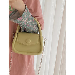 Underarm Bag Blue All-match Chain Crossbody Bag, , women clothing, underarm-bag-blue-all-match-chain-crossbody-bag, , fairypeony