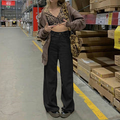 Street High Waist Corduroy Pants, , women clothing, street-high-waist-corduroy-pants, , fairypeony