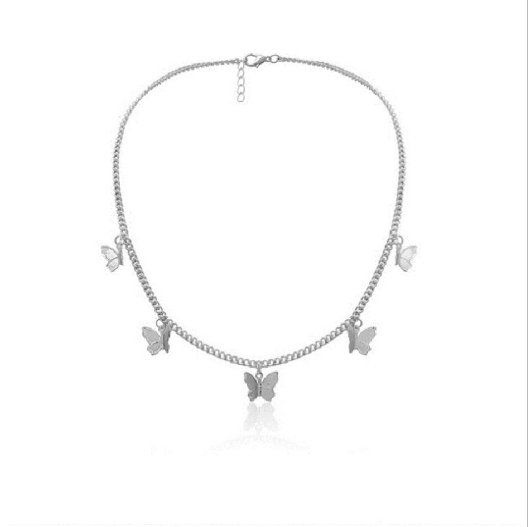 Single layer Butterfly Pendant, , women clothing, single-layer-butterfly-pendant, , fairypeony