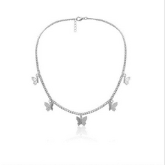 Single layer Butterfly Pendant, , women clothing, single-layer-butterfly-pendant, , fairypeony