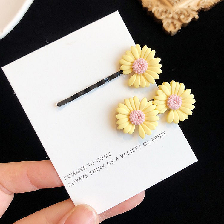 Daisy flower clip, , women clothing, daisy-flower-clip, , fairypeony
