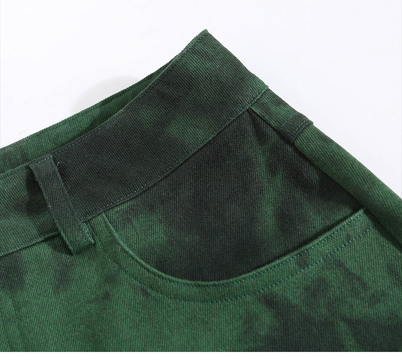 High Waist Loose Mopping Jeans, , women clothing, high-waist-loose-mopping-jeans, , fairypeony