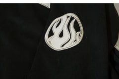 Oversized Pu Leather Flame Varsity Jacket, , women clothing, oversized-pu-leather-flame-varsity-jacket, , fairypeony