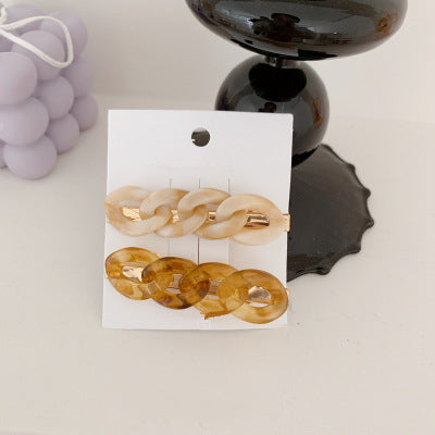 Wind chain pearl hairpin combination, , women clothing, wind-chain-pearl-hairpin-combination, , fairypeony