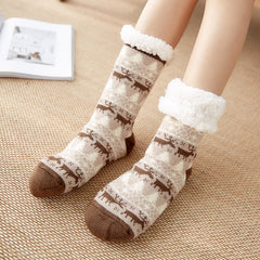Christmas Socks Female Mid-tube Floor Socks, , women clothing, christmas-socks-female-mid-tube-floor-socks, , fairypeony