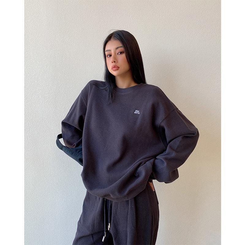 Basic Solid Tracksuit Set, , women clothing, basic-solid-tracksuit-set, , fairypeony