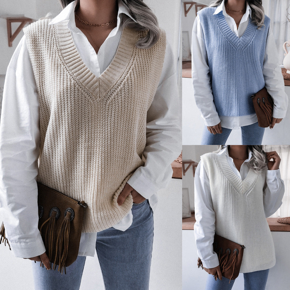 Hollow Leaf Casual Knitted Sweater, , women clothing, hollow-leaf-casual-knitted-sweater, , fairypeony