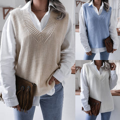 Hollow Leaf Casual Knitted Sweater, , women clothing, hollow-leaf-casual-knitted-sweater, , fairypeony