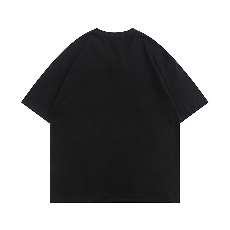 Begoberg T-shirt, , women clothing, mens-street-hip-hop-basic-round-neck-half-short-sleeve, apricot, black, coffee, L, M, S, XL, fairypeony