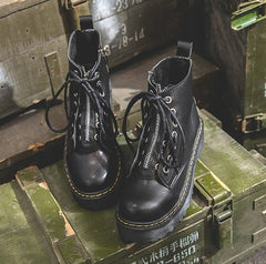 British Style Boots, , women clothing, retro-british-style-high-top-korean-womens-boots, , fairypeony