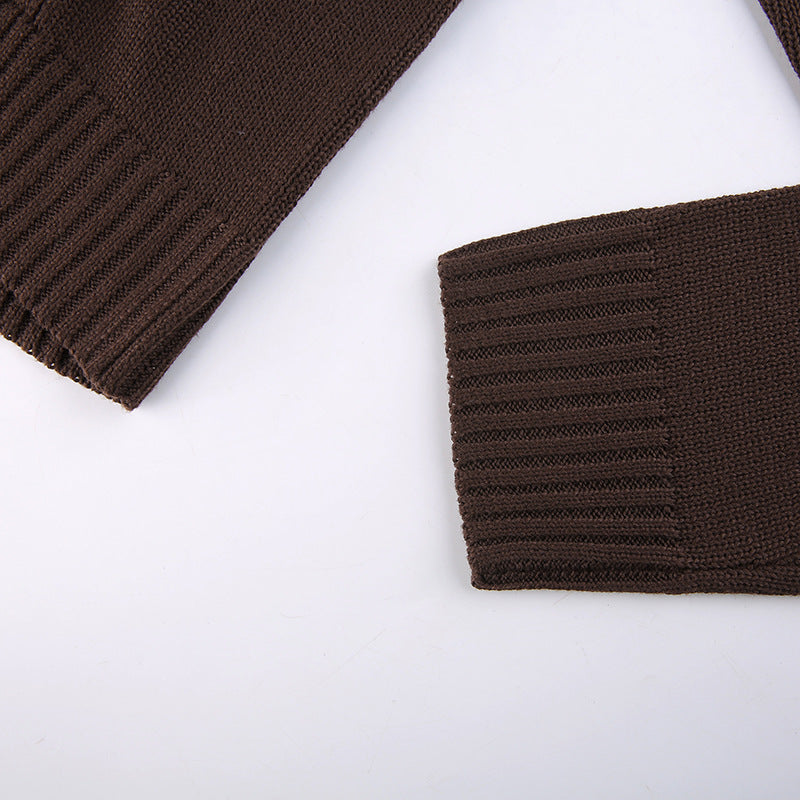 Slim Zipper Casual Hooded Sweater, , women clothing, slim-zipper-casual-hooded-sweater, , fairypeony