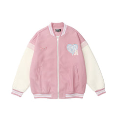 Prove Your Heart Varsity Jacket, , women clothing, prove-your-heart-varsity-jacket, , fairypeony