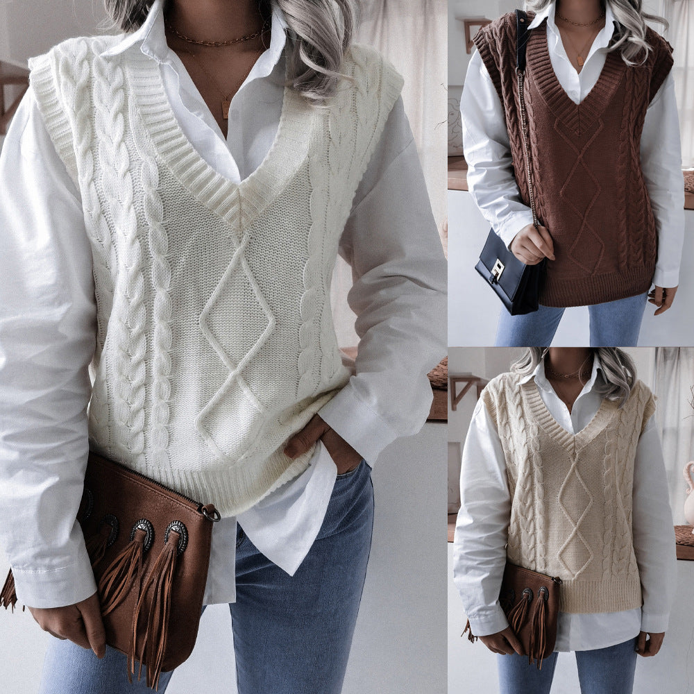 Hollow Leaf Casual Knitted Sweater, , women clothing, hollow-leaf-casual-knitted-sweater, , fairypeony