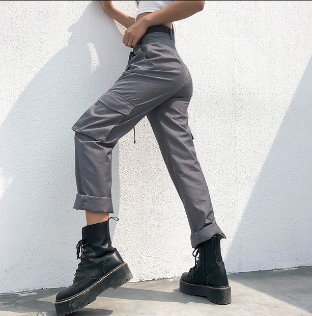 trousers mix and match design loose pocket, , women clothing, trousers-mix-and-match-design-loose-pocket, , fairypeony