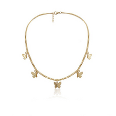 Single layer Butterfly Pendant, , women clothing, single-layer-butterfly-pendant, , fairypeony